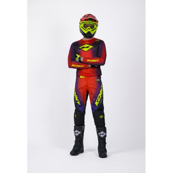 Tenue cross Kenny Track - Focus Rouge