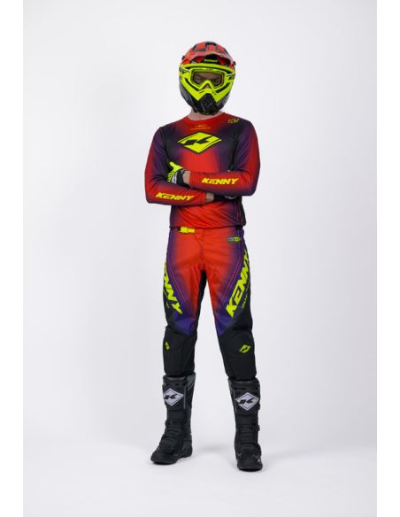 Tenue cross Kenny Track - Focus Rouge