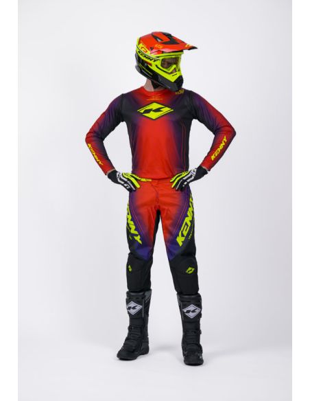 Tenue cross Kenny Track - Focus Rouge