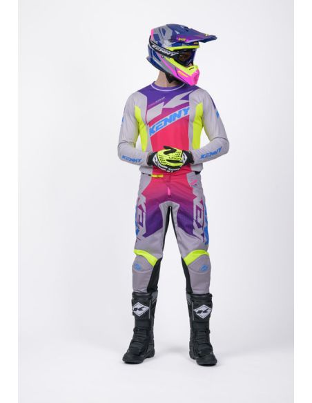 Tenue cross Kenny Track - Zoom Gris