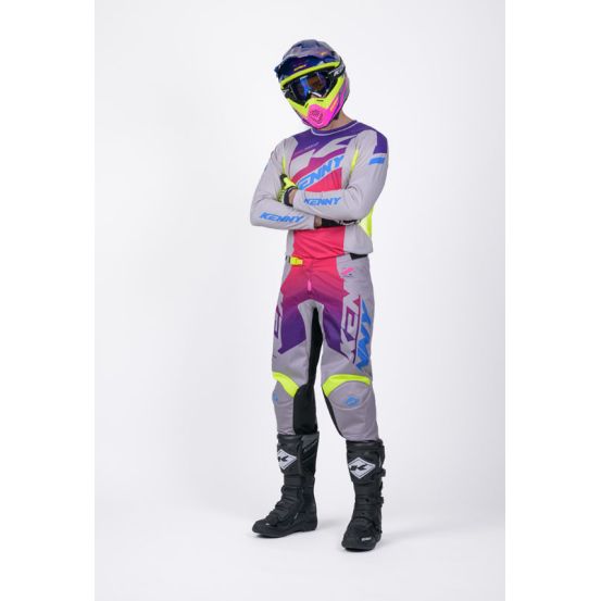 Tenue cross Kenny Track - Zoom Gris