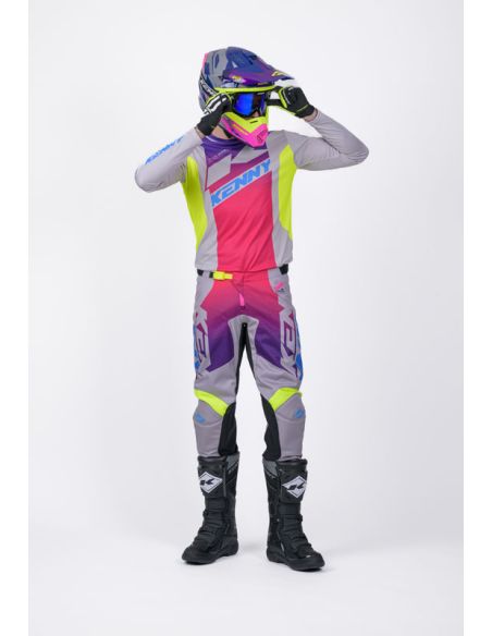 Tenue cross Kenny Track - Zoom Gris