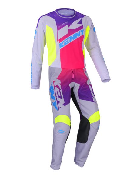 Tenue cross Kenny Track - Zoom Gris