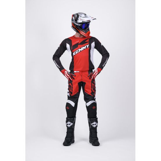 Tenue cross Kenny Track - Zoom Rouge