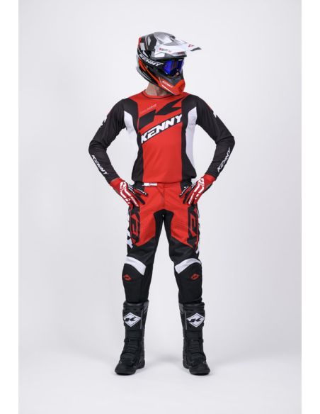 Tenue cross Kenny Track - Zoom Rouge