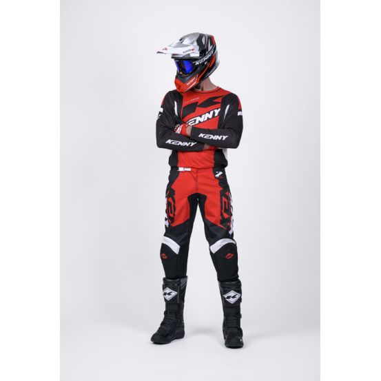 Tenue cross Kenny Track - Zoom Rouge