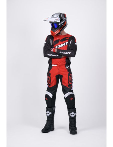 Tenue cross Kenny Track - Zoom Rouge