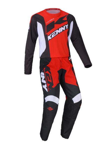Tenue cross Kenny Track - Zoom Rouge