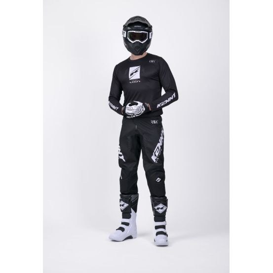 Tenue cross Kenny Track Raw - Noir