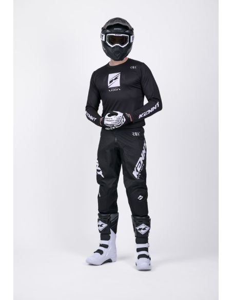 Tenue cross Kenny Track Raw - Noir