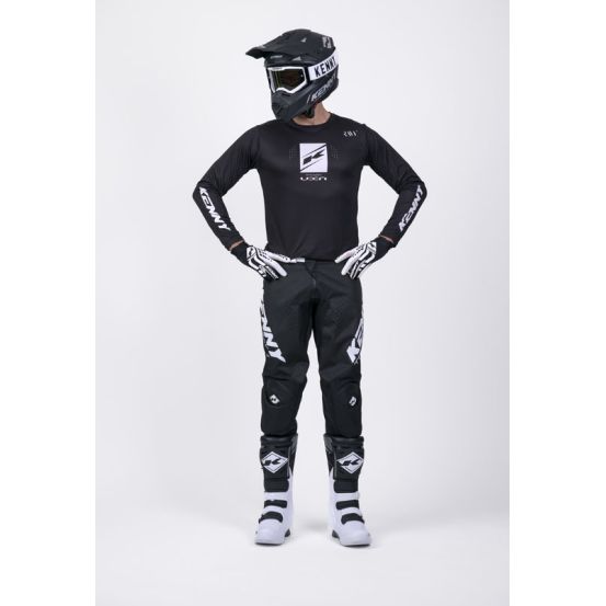 Tenue cross Kenny Track Raw - Noir