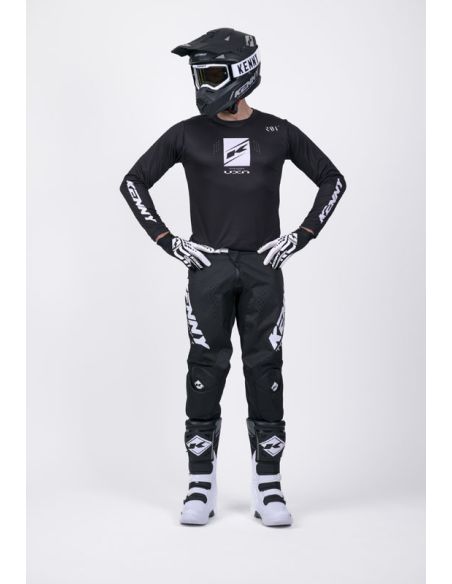 Tenue cross Kenny Track Raw - Noir