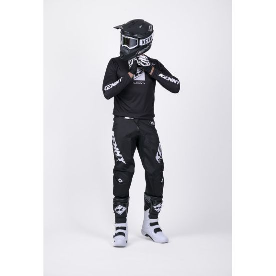 Tenue cross Kenny Track Raw - Noir