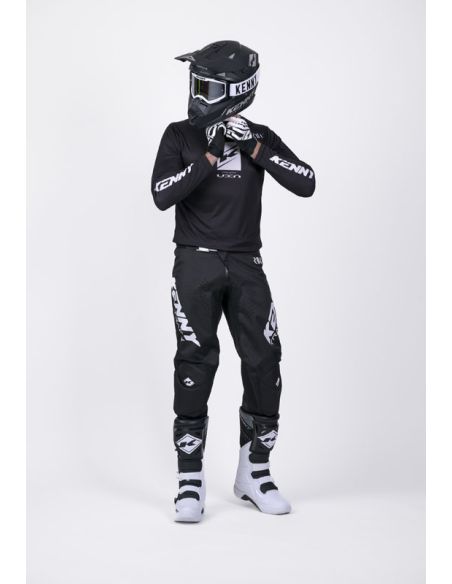 Tenue cross Kenny Track Raw - Noir