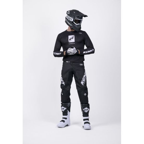 Tenue cross Kenny Track Raw - Noir