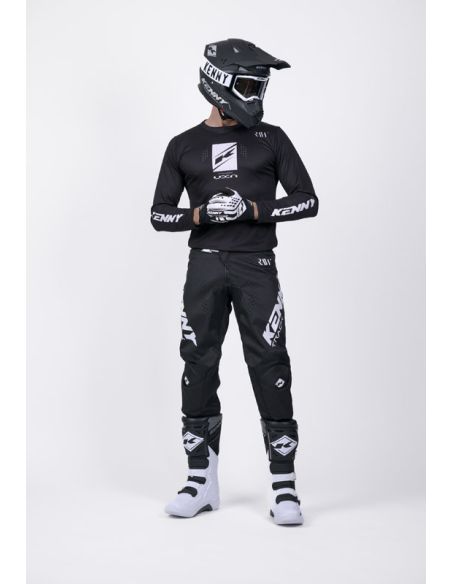 Tenue cross Kenny Track Raw - Noir