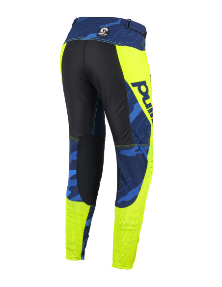 Pantalon cross Pull-In by Kenny 2026 Master Race - Camo Bleu Neon