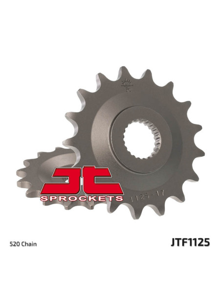 Pignon acier JT - Pas 520 - APRILIA 350 / 600cc