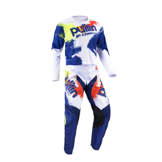 Tenue cross enfant Pull-In by Kenny Trash - Bleu