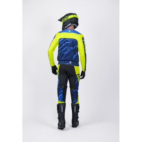 Tenue cross Pull-In by Kenny Master Race - Camo Bleu Neon