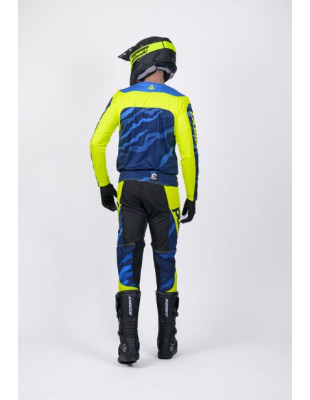 Tenue cross Pull-In by Kenny Master Race - Camo Bleu Neon