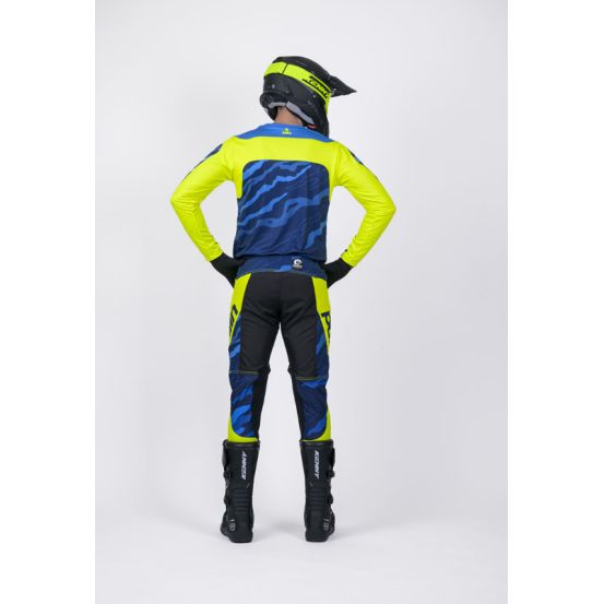 Tenue cross Pull-In by Kenny Master Race - Camo Bleu Neon