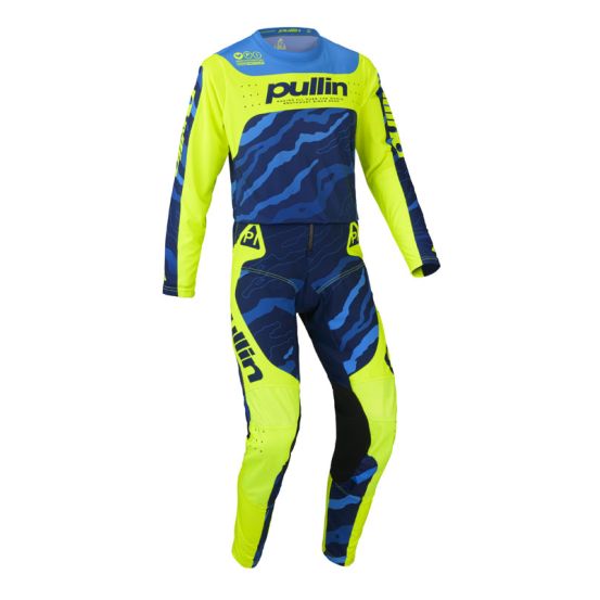 Tenue cross Pull-In by Kenny Master Race - Camo Bleu Neon