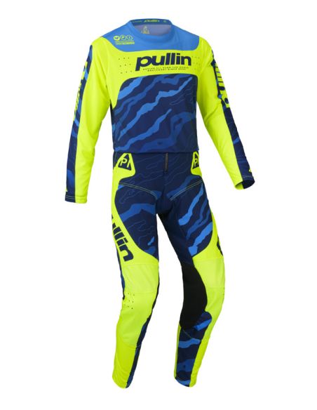 Tenue cross Pull-In by Kenny Master Race - Camo Bleu Neon