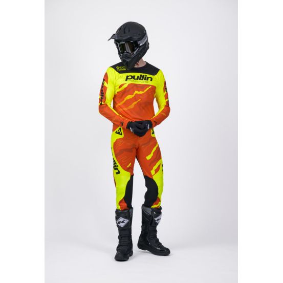 Tenue cross Pull-In by Kenny Master Race - Camo Orange Neon