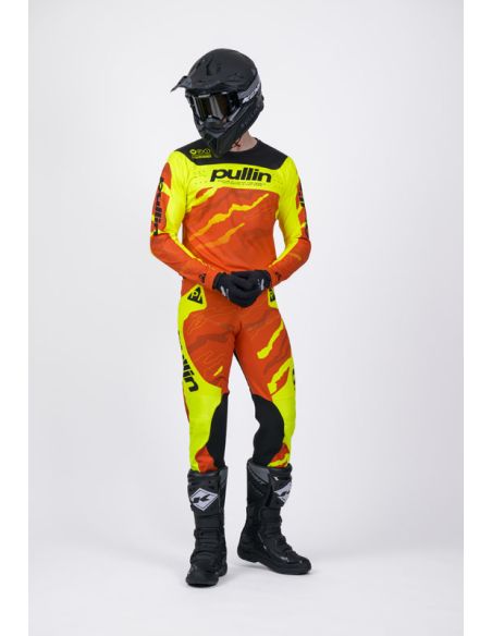 Tenue cross Pull-In by Kenny Master Race - Camo Orange Neon