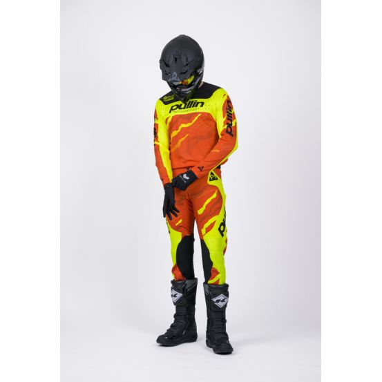 Tenue cross Pull-In by Kenny Master Race - Camo Orange Neon
