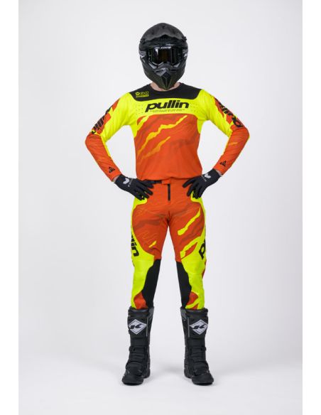Tenue cross Pull-In by Kenny Master Race - Camo Orange Neon
