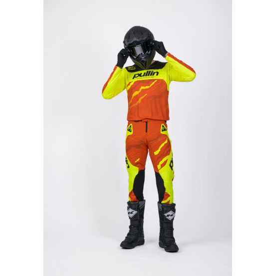 Tenue cross Pull-In by Kenny Master Race - Camo Orange Neon