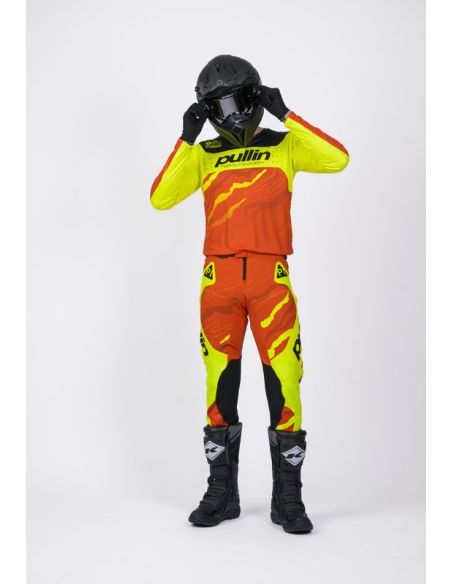 Tenue cross Pull-In by Kenny Master Race - Camo Orange Neon