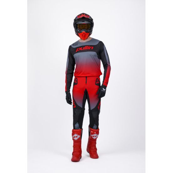 Tenue cross Pull-In by Kenny Master Race - Gradient Gris Rouge