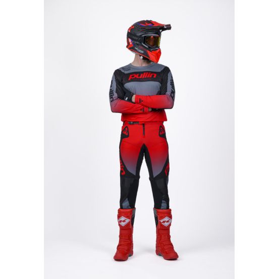 Tenue cross Pull-In by Kenny Master Race - Gradient Gris Rouge