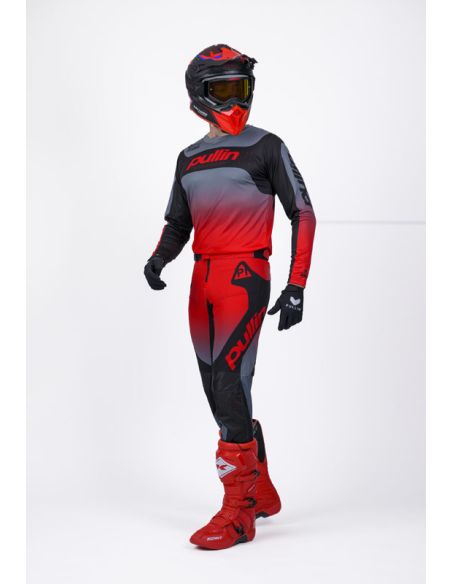 Tenue cross Pull-In by Kenny Master Race - Gradient Gris Rouge