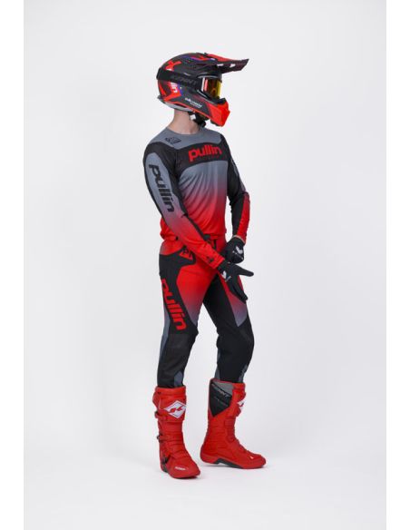 Tenue cross Pull-In by Kenny Master Race - Gradient Gris Rouge