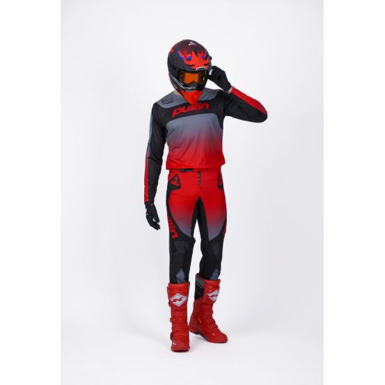 Tenue cross Pull-In by Kenny Master Race - Gradient Gris Rouge