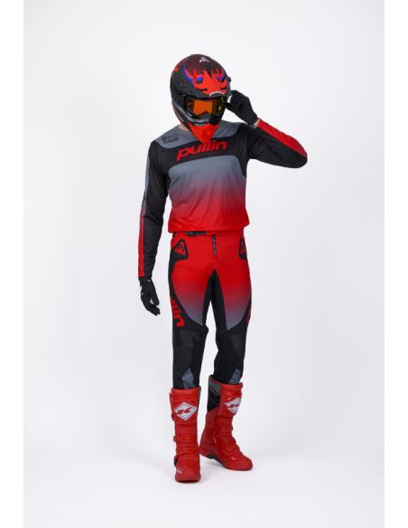 Tenue cross Pull-In by Kenny Master Race - Gradient Gris Rouge