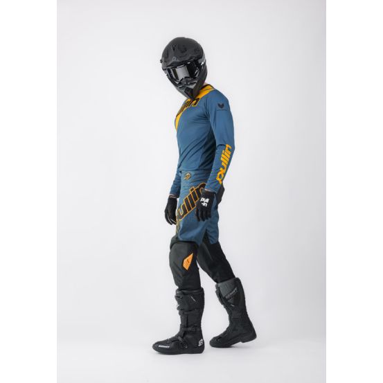 Tenue cross Pull-In by Kenny Race - Bleu Petrol