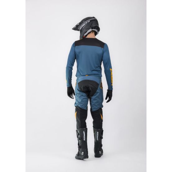 Tenue cross Pull-In by Kenny Race - Bleu Petrol