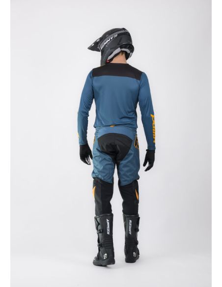 Tenue cross Pull-In by Kenny Race - Bleu Petrol