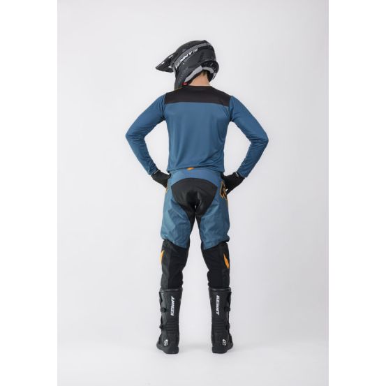 Tenue cross Pull-In by Kenny Race - Bleu Petrol