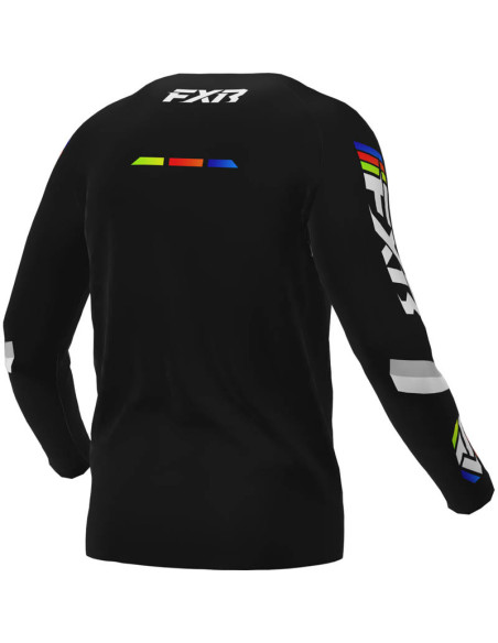 Maillot cross enfant FXR 2026 Apex - Noir