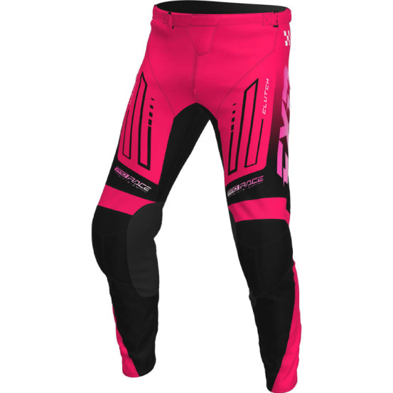 Pantalon cross enfant FXR 2026 Clutch - Razz Noir Rose