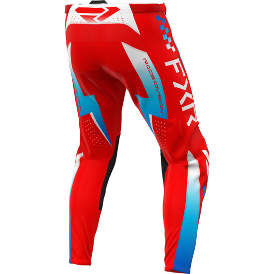 Pantalon cross enfant FXR 2026 Clutch - Rouge Bleu Blanc