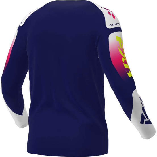 Maillot cross FXR 2026 Clutch - Bleu Razz Blanc