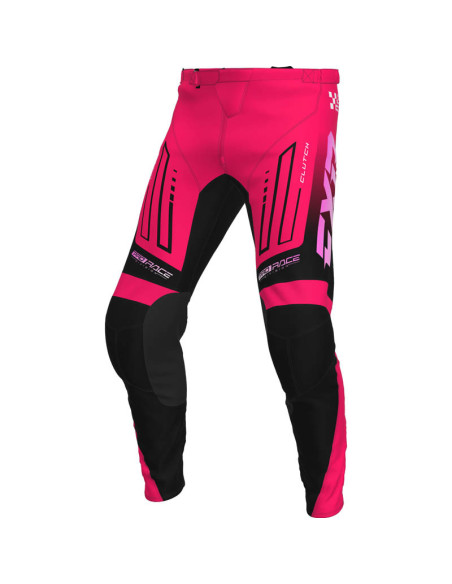 Pantalon cross FXR 2026 Clutch - Razz Noir Rose