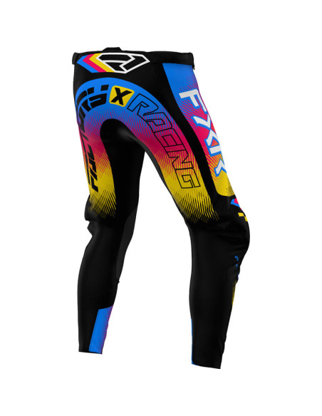 Pantalon cross FXR 2026 Podium Gladiator - Noir Bleu Razz